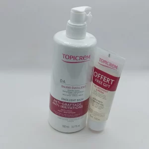 TOPICREM DA BAUME EMOLLIENT ANTI-GRATTAGE 500ML + GEL NETTOYANT SURGRAS 75ML
