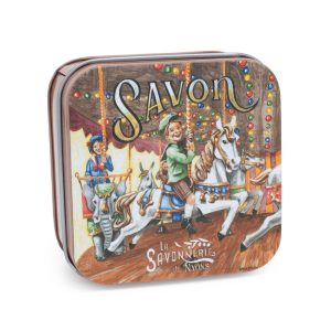 Boîte Métal Manège & Savon 100g