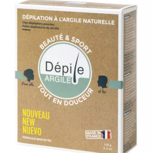 Argile dépilatoire 150 g – DEPILE ARGILE