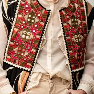 Gilet matelassé multicolore TESSA