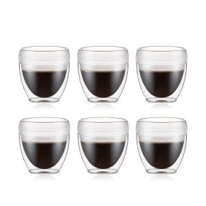 Set de 6 Gobelets Double Paroi en Plastique Pavina – Bodum – 25cl