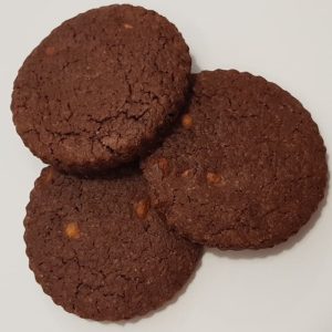 Sablés chocolat pépites de chocolat blanc